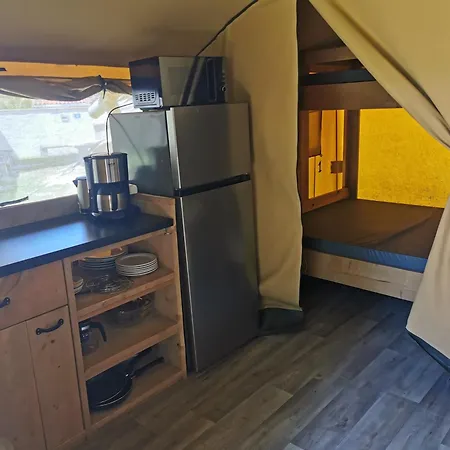 Camping Adria - Glamping Tent Ankaran Extérieur photo